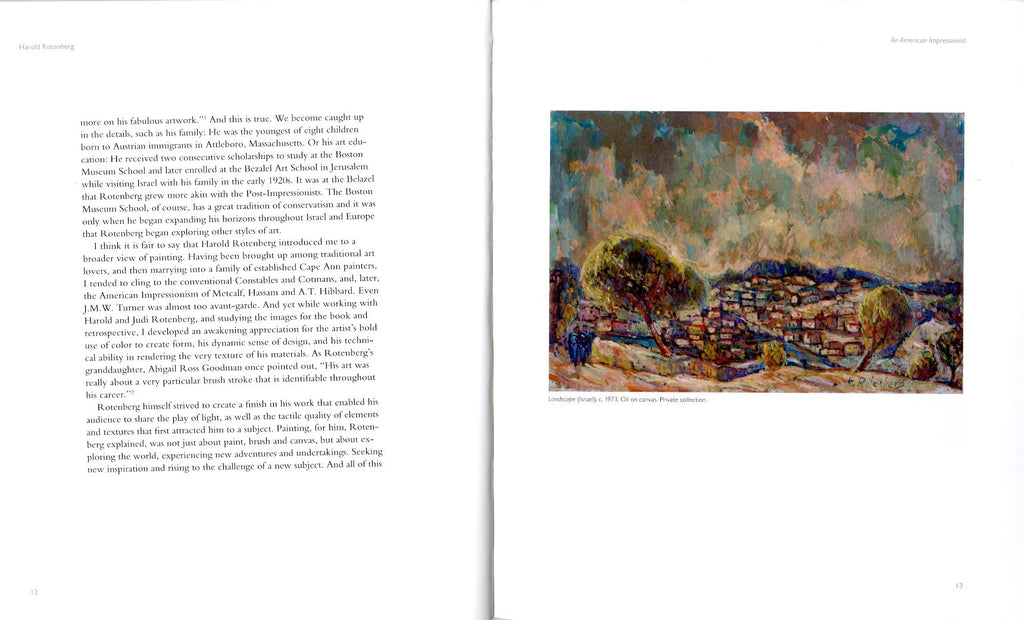 Harold Rotenberg: An American Impressionist Exhibition Catalogue