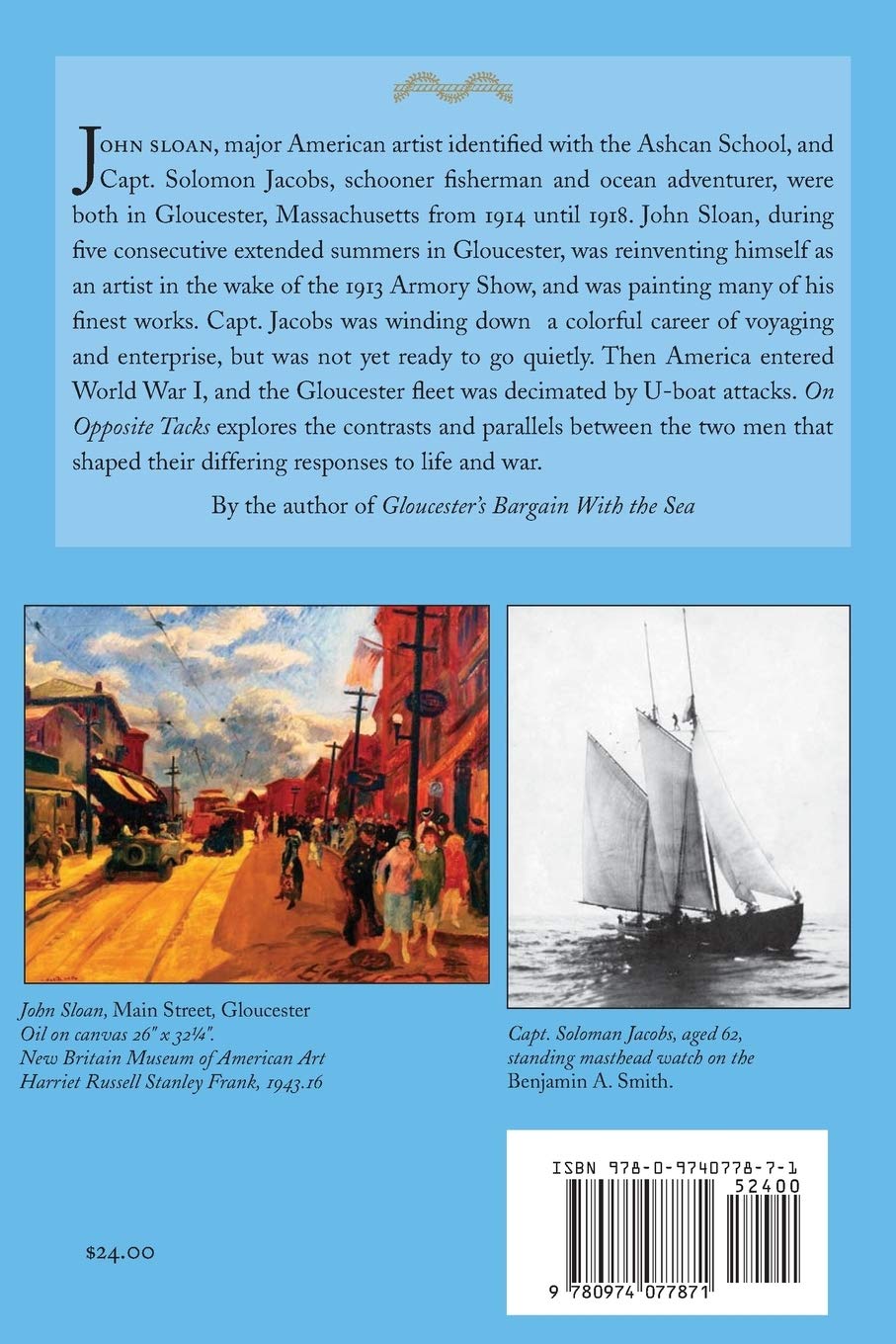 On Opposite Tacks: When Artist John Sloan & Capt. Solomon Jacobs Crossed Wakes in Wartime Gloucester