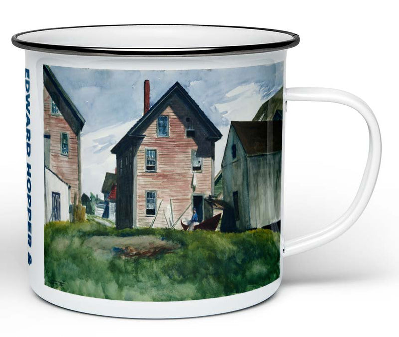 Edward Hopper & Cape Ann Enamel Mug