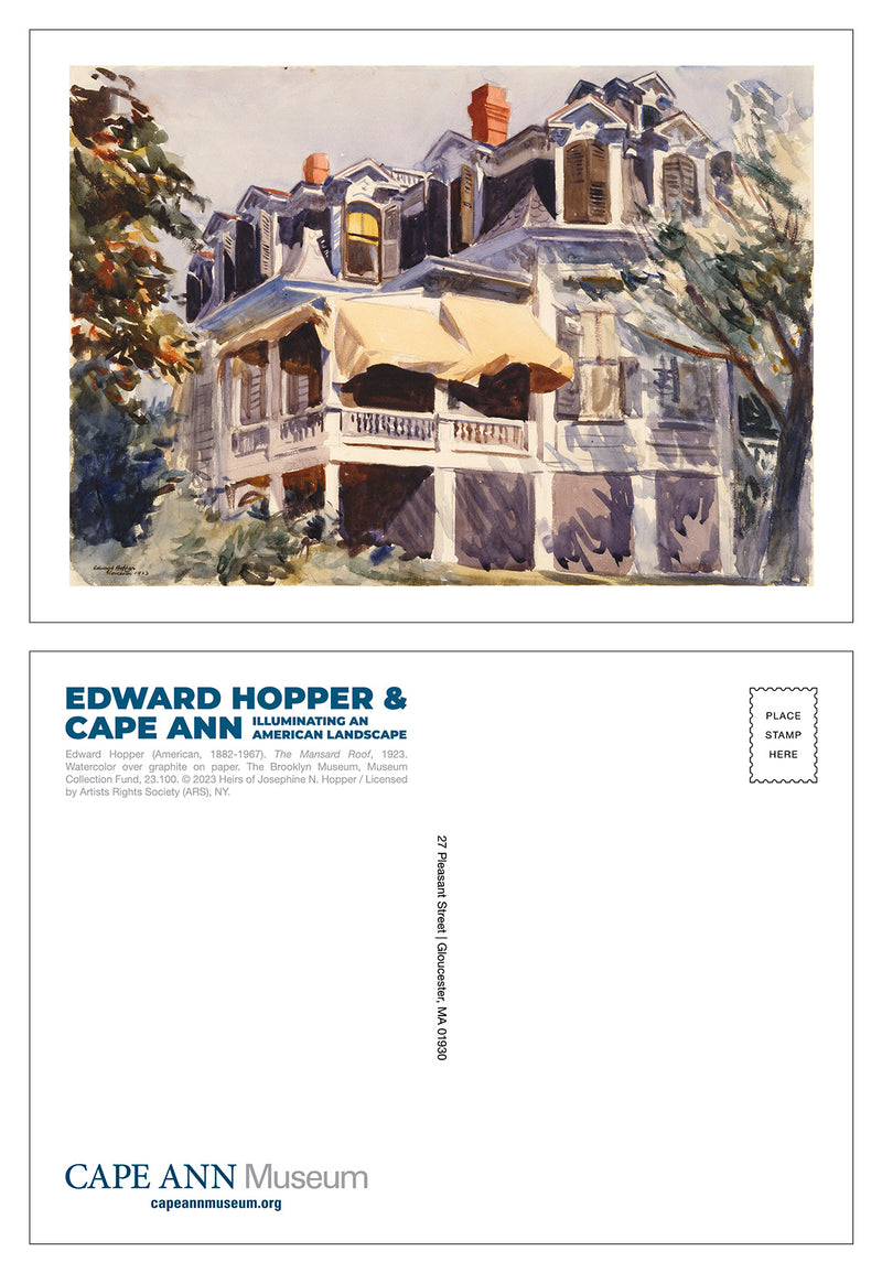 Edward Hopper & Cape Ann 5x7 Postcard