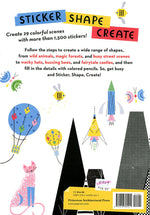 Sticker Shape Create: A Sticker Art Activity Book