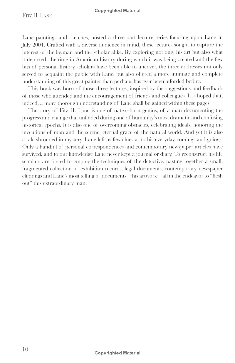 Fitz H. Lane: An Artist's Voyage through Nineteenth-Century America