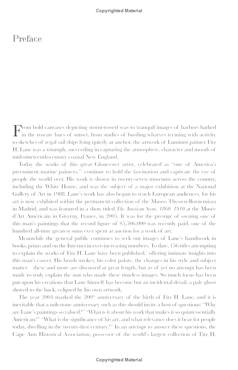 Fitz H. Lane: An Artist's Voyage through Nineteenth-Century America