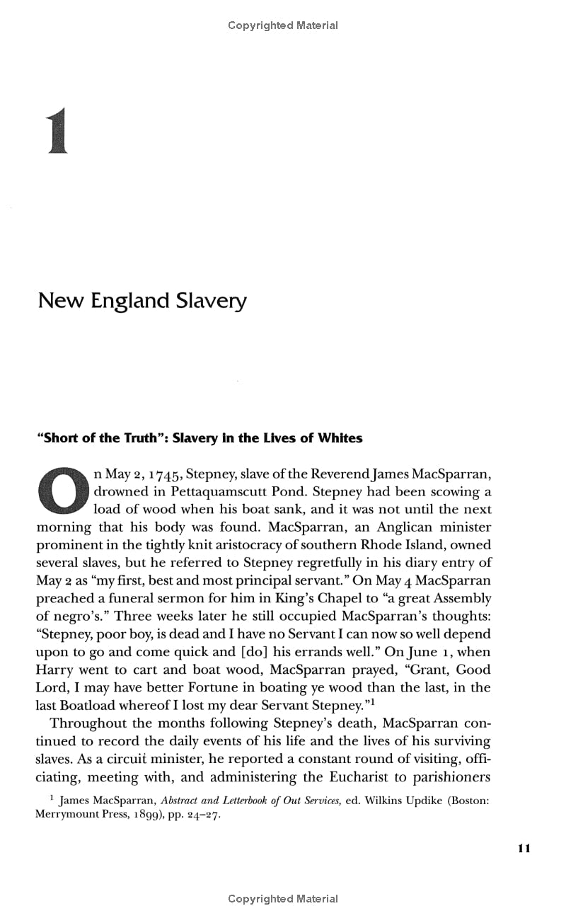 Disowning Slavery: Gradual Emancipation and Race in New England, 1780-1860