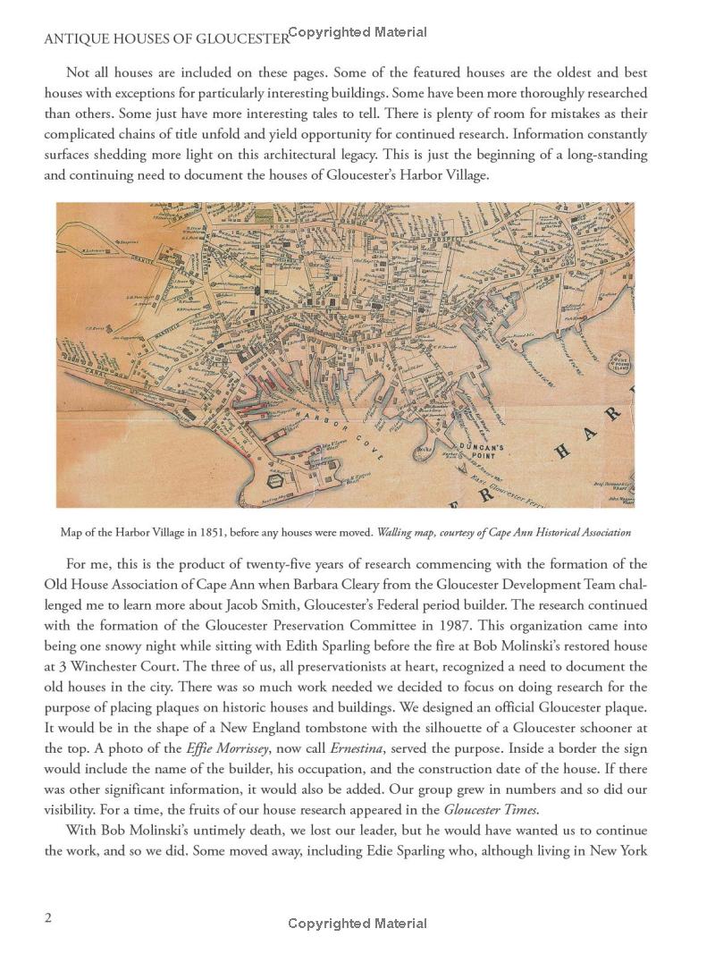 Antique Houses of Gloucester: The Families Who Built Them, the Men Who Moved Them, and the Changing Face of the Harbor Village
