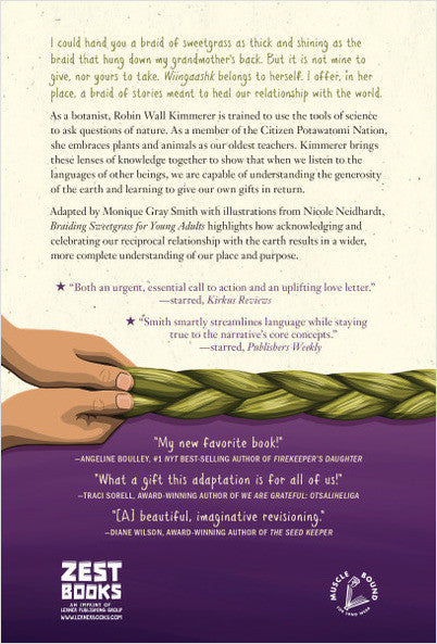 Braiding Sweetgrass For Young Adults