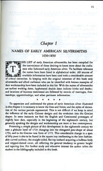 American Silversmiths and Their Marks