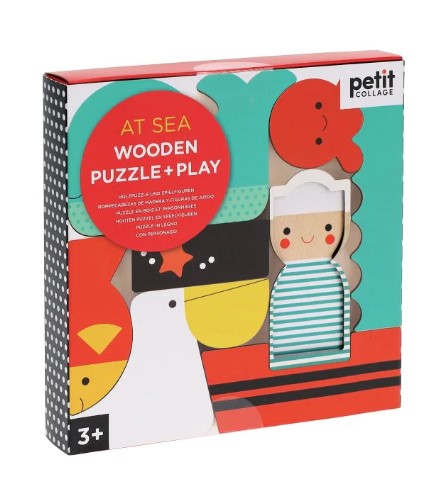 At Sea Wooden Puzzle + Play