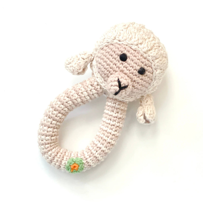 Plush Lamb Baby Toy