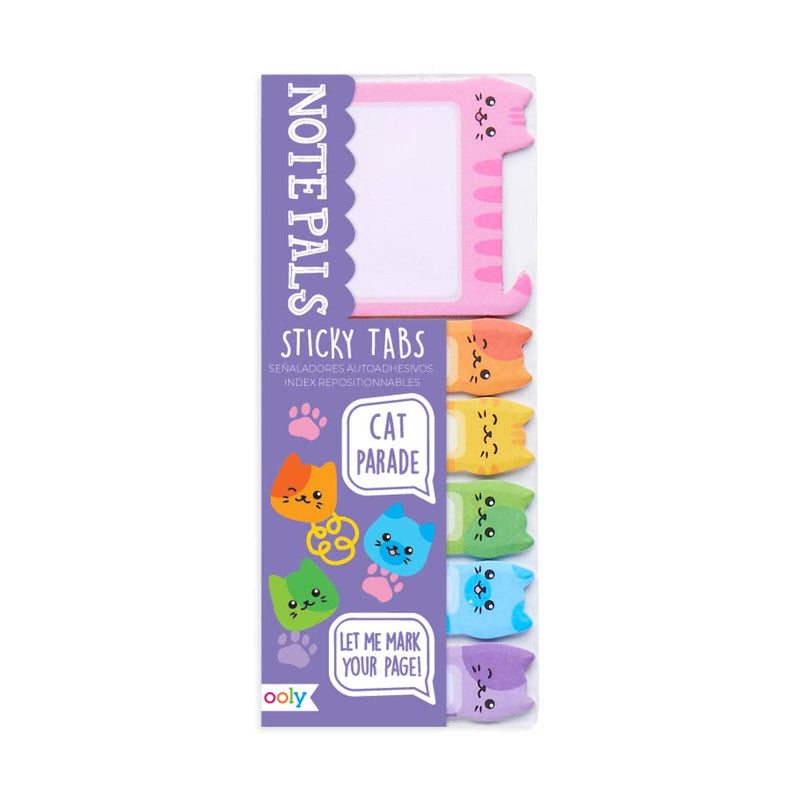 Note Pals Sticky Tabs: Cat Parade (1 Pack)