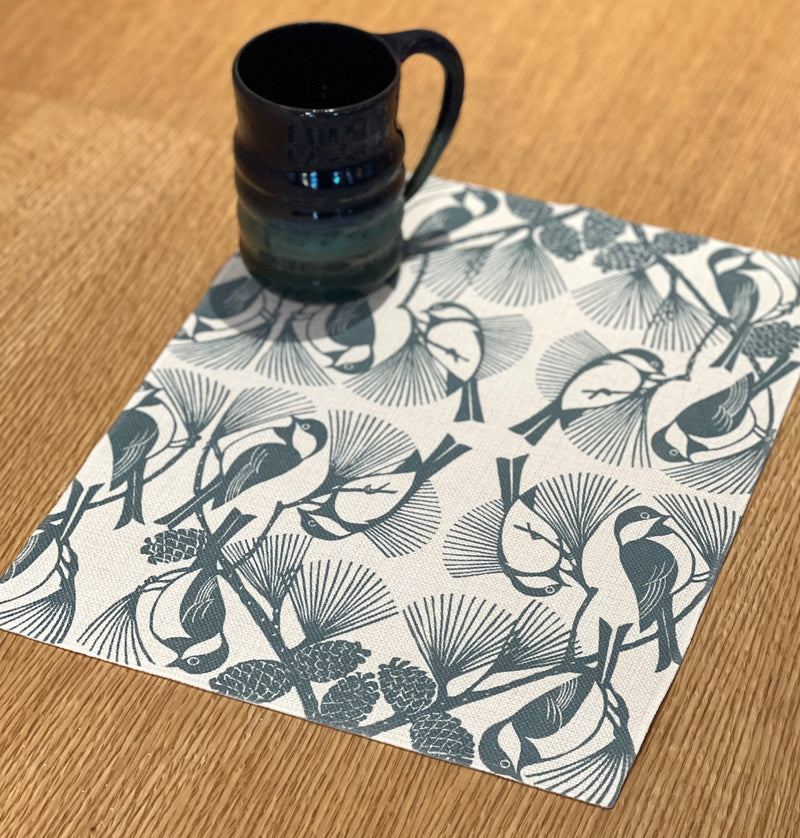 Folly Cove Designers "Chickadees" Placemat